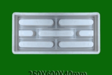 Khuôn Gạch Thông Gió 250x600x40
